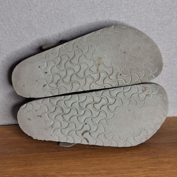 Birkenstock Boston Unisex 41 EU Taupe Suede Clogs Slip On Comfort Shoes - Picture 6 of 16